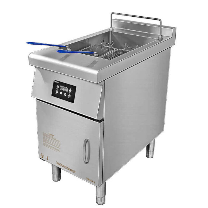 induction commercial deep fryer