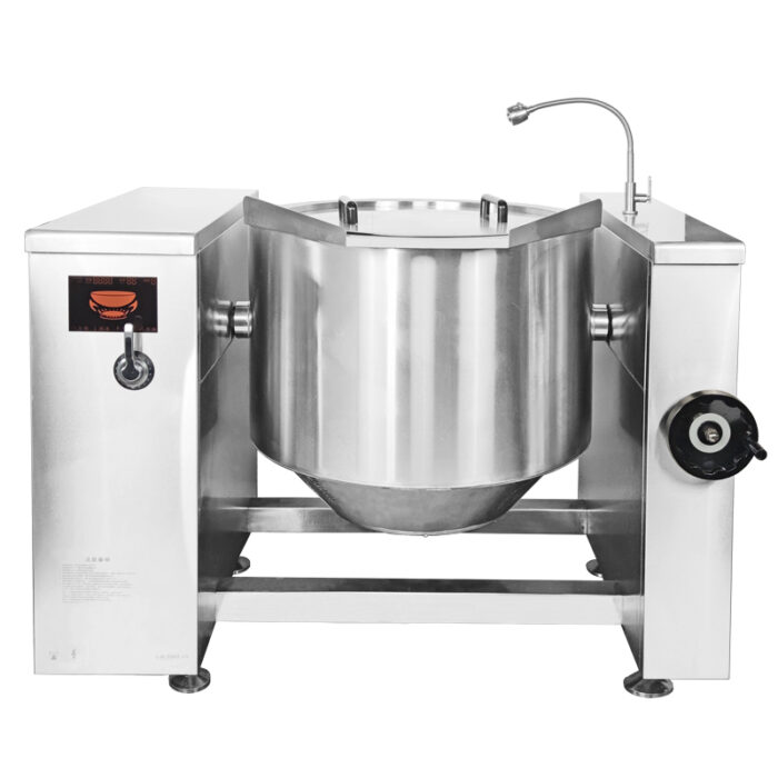 Stainless Steel Industrial Large Induction Soup Cooker Boiler