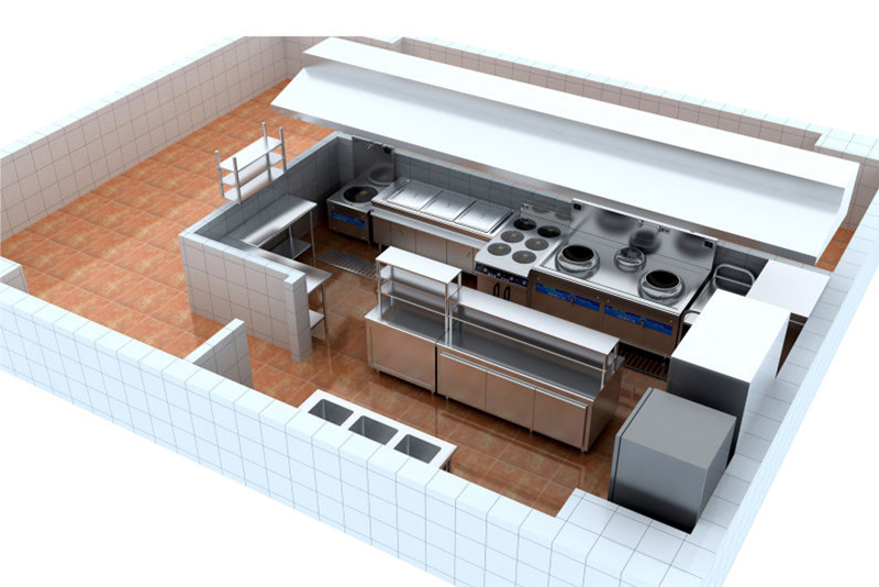 commercial kitchen