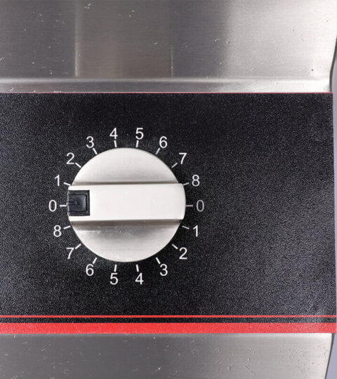 The Control Button Of Countertop Commercial Induction Wok