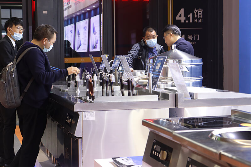 The Exhibition Of Commercial Induction Stove Brand