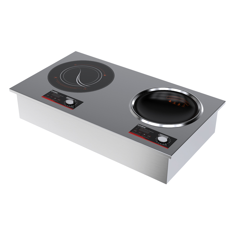 Double Drop-in Induction Cooker for Commercial Restaurant