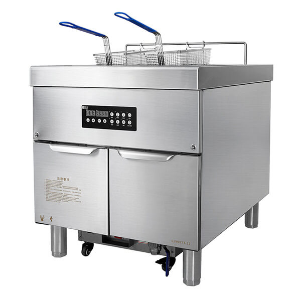 Commercial Restaurant Deep Fat Fryer With Filtration Systems
