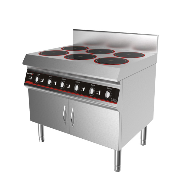 Commercial Induction Freestanding Six Hobs