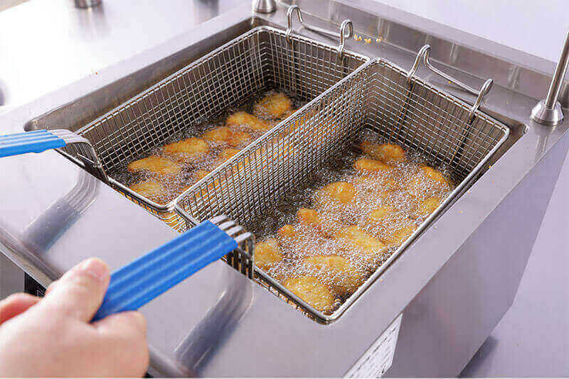 Fried Food Cooked By Induction Fryers Taste Good