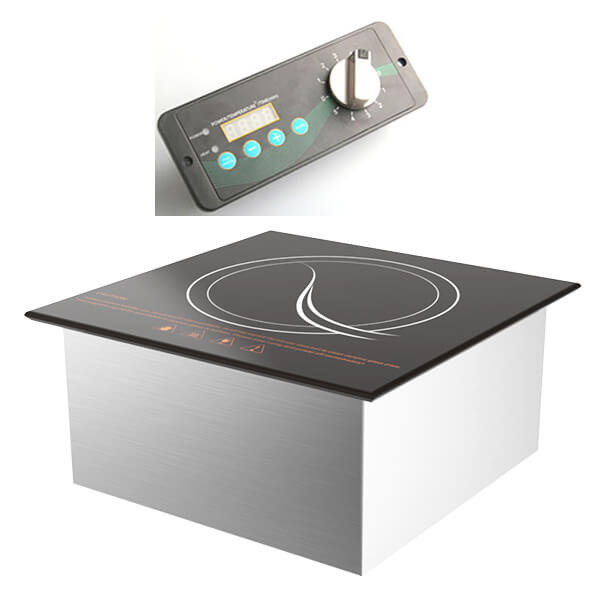 Commercial Built-in Induction Hot Plate with Timer