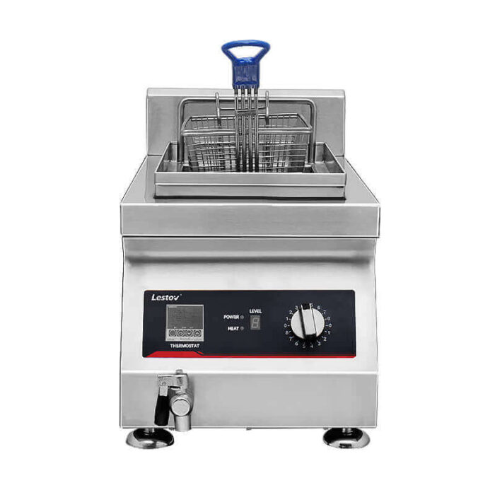 Single-tank-commercial-induction-fryer-