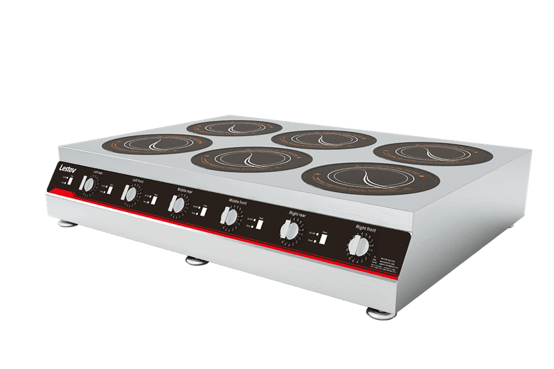 Best Commercial Induction 6 Ring Induction Hobs-Lestov