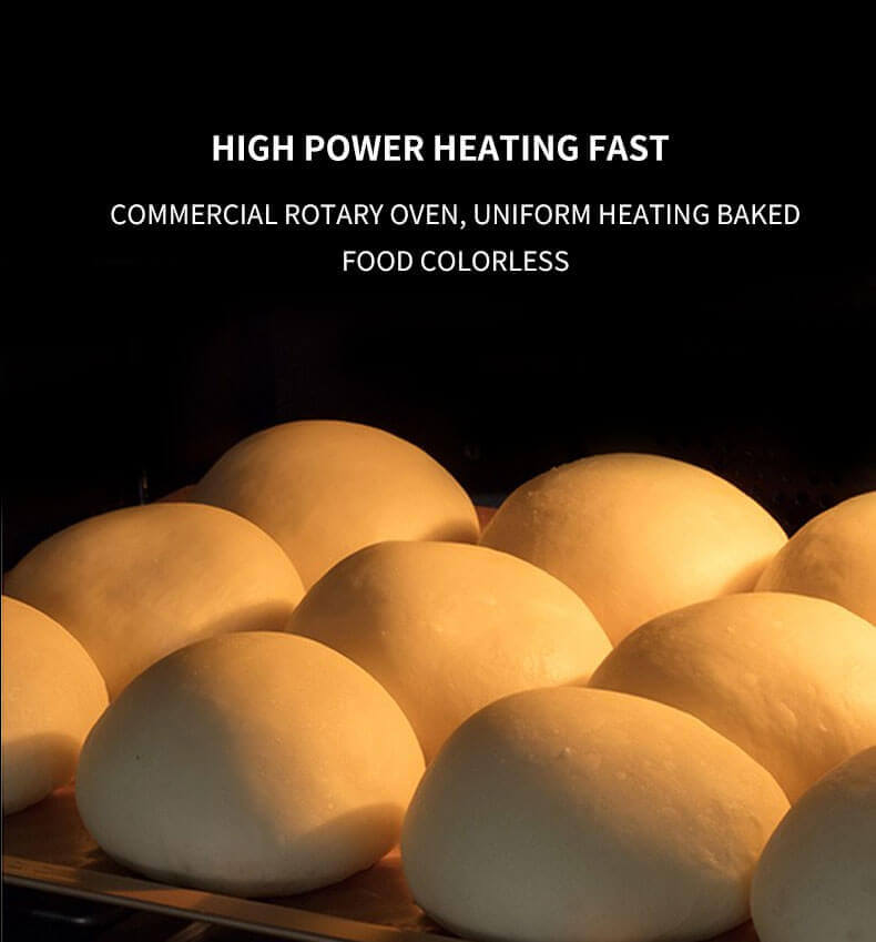 Commercial Countertop Convection Steam Ovens For Bake Bread 