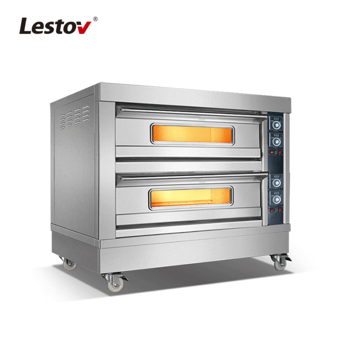 Double Convection Freestanding Oven For Bakery