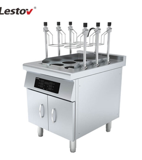6 Strainers Restaurant Automatic Pasta Cooker LT-ZMVI-D112