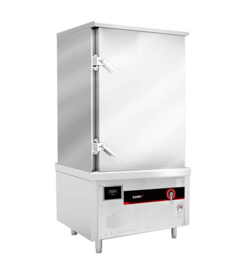 Commercial Induction Floor Steamer Cabinet 12 Trays