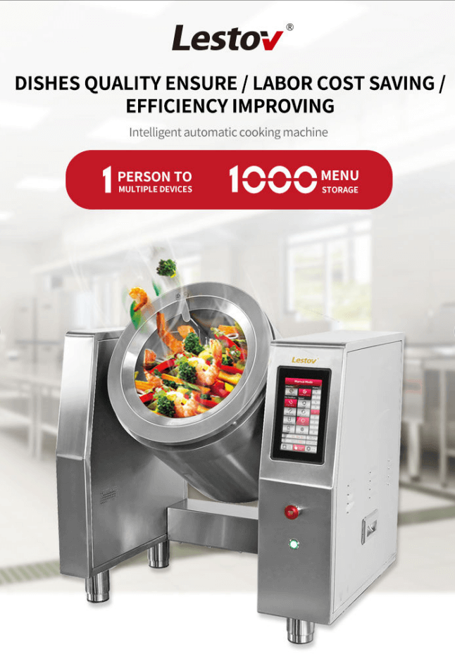 Intelligent Robot Commercial Stir-Fryer Machines for Sale