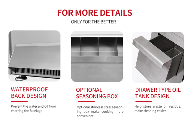 The Details of Commercial Indutcion Grill Plate