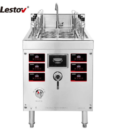 6 Holes Automatic Lifting Induction Pasta Cooker LT-ZMVI-E112