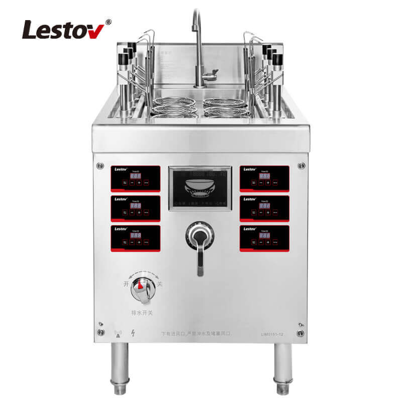 6 Holes Automatic Lifting Induction Pasta Cooker LT-ZMVI-E112