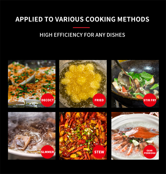 380V Commercial Slide-in Induction Cooker with Timer LT-QPM-F205 