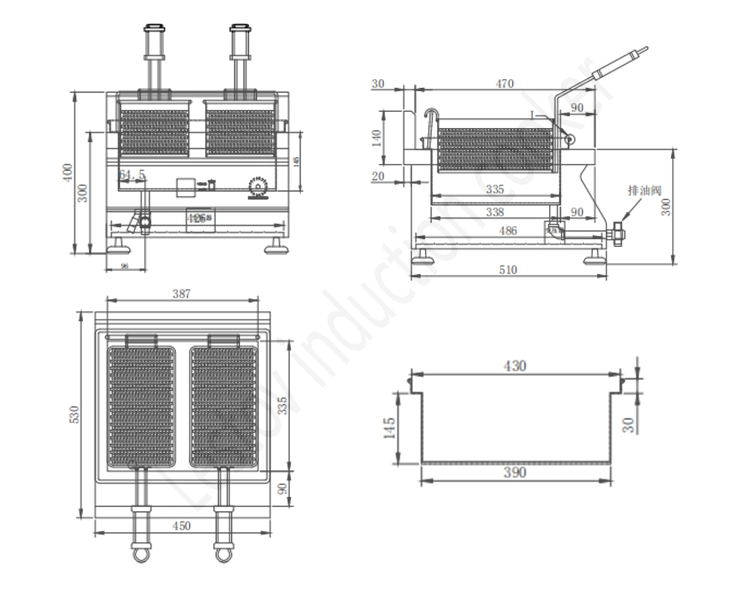 Restaurant Tabletop Induction Cooktop 3500W LT-TPM-B535 