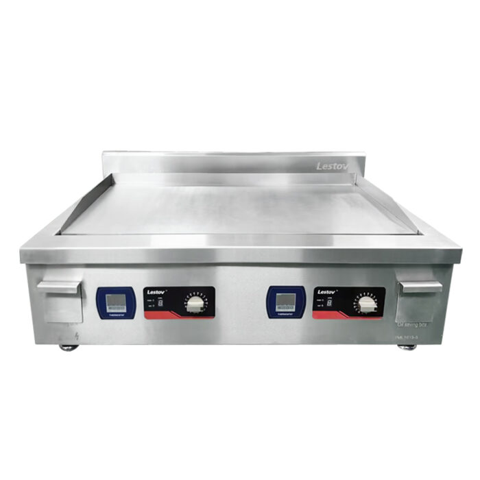 double burners commercial induction flat top griddle tabletop LT-TPLII-B135