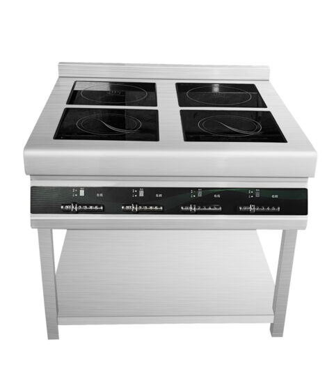 Double Burners Commercial Induction Hob With Electric Stove LT-B300II+DTLII