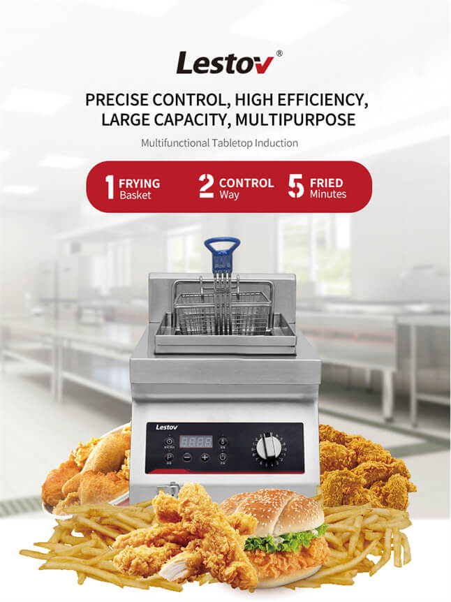single tank commercial induction fryer (1)
