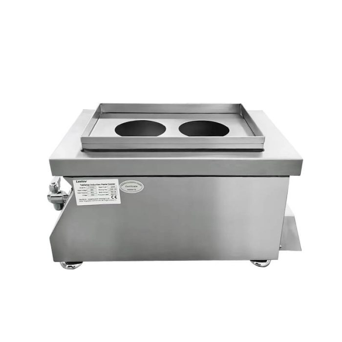 Lestov 2 Holes Countertop Commercial Induction Pasta Cooker for Restaurant LT-TZMII-B135 2