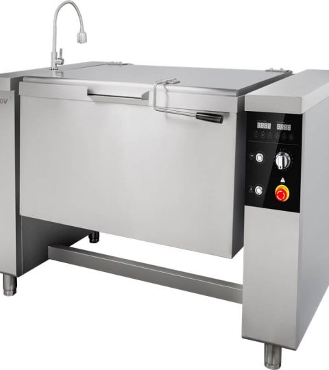 Tilting Commercial Induction Flattop Bratt Pan For Food Industrial LT-PC150-F120