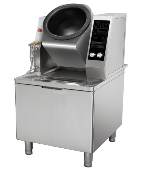 Automatic Robotic Wok Cooking Machine For Restaurant Canteen