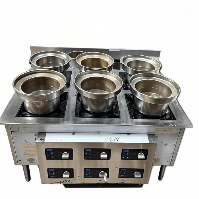 Commercial Built-in 6 Burners Induction Cooker for Restaurant LT-QPM290VI-B135
