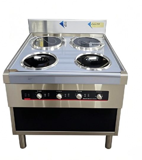 Double Commercial Induction Wok Cooker With 2 Induction Hob LT-X300II+B300II