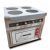 Freestanding 4 Burners Commercial Induction Cooktop with Oven LT-B300IV+JL