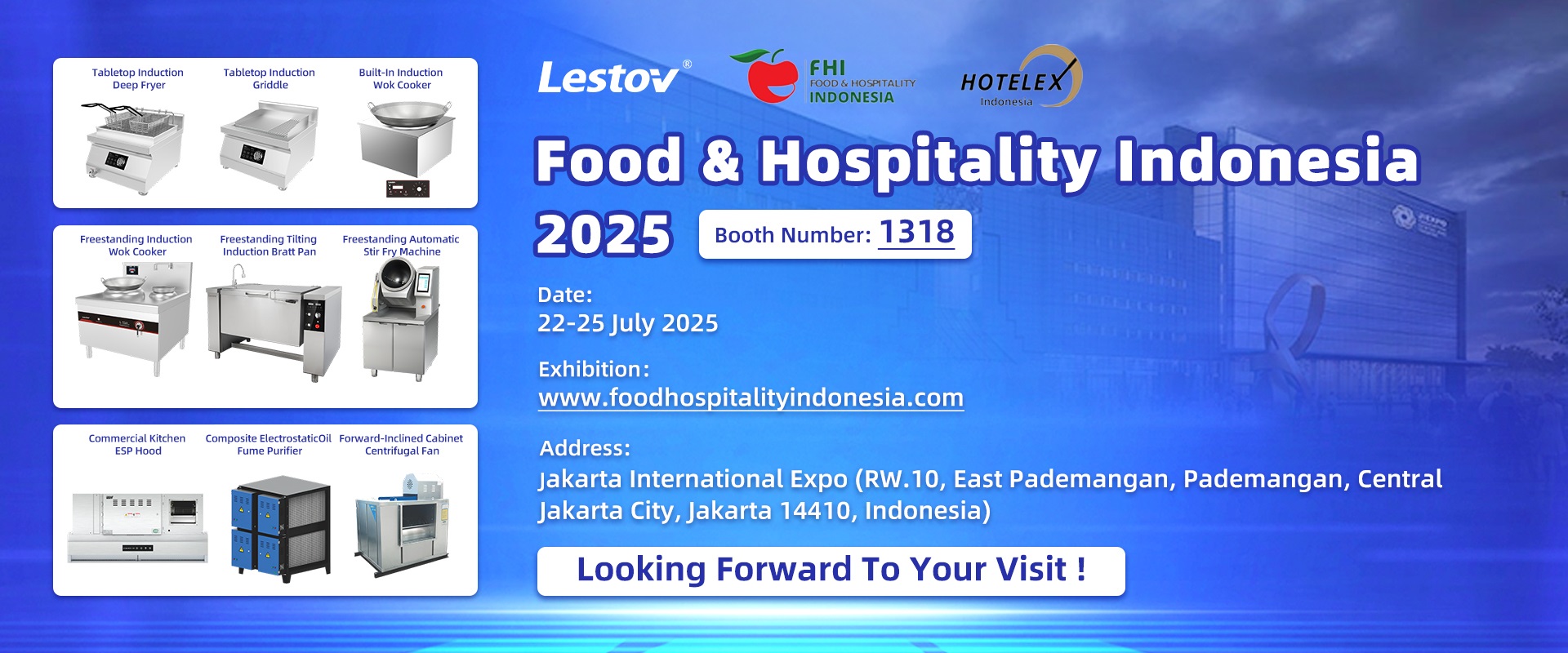 Invitation - Lestov commercial induction cooker manufacturer