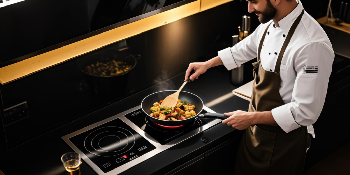 Lestov built-in commercial induction cooker