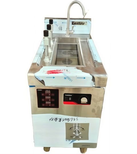 LT-TMIII-B105 Auto-Lift 3-Pot Commercial Induction Pasta Boiler